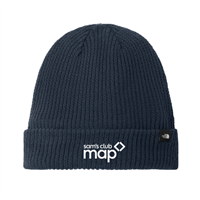 The North Face Circular Rib Beanie, Navy