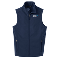 Men's Softshell Vest, Navy