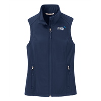 Ladies Softshell Vest, Navy