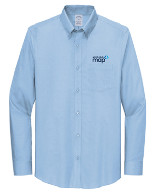 Men's Brooks Brothers Buttondown Dress Shirt, Light Blue